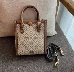 【即納】トリーバーチの人気モノグラムバケットバッグ