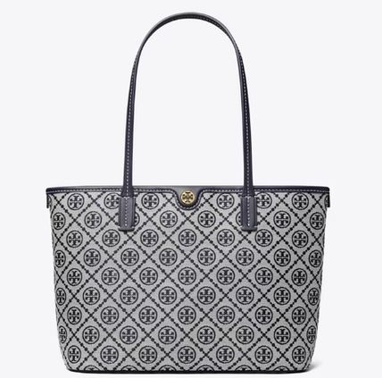 2025秋新作☆Tory Burch ☆スモール Tモノグラム ジップトート